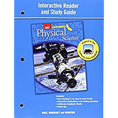 Interactive Reader Study Guide Grade 8: Physica... 0030924790 Book Cover