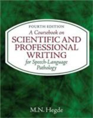 A Coursebook on Scientific and Professional Wri... 1435469550 Book Cover