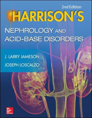 Harrison's Nephrology and Acid-Base Disorders 0071814965 Book Cover