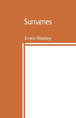 Surnames 9389450004 Book Cover