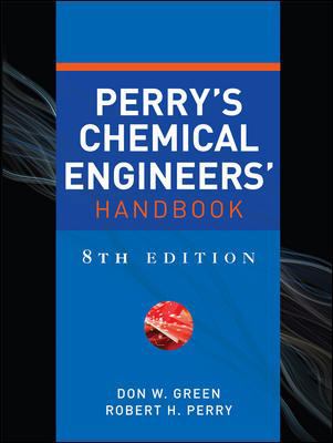 Perry's Chemical Engineers' Handbook 0071422943 Book Cover