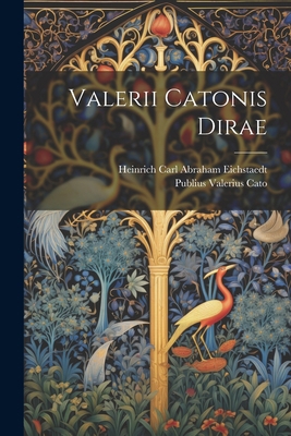Valerii Catonis Dirae 1021789135 Book Cover