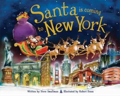 Santa Is Coming to New York 140227503X Book Cover