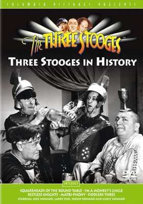 The Three Stooges: Three Stooges in History B00009ZPU4 Book Cover