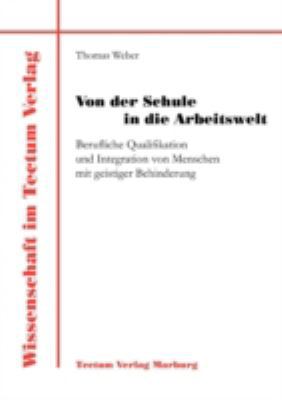 Von der Schule in die Arbeitswelt [German] 3828884253 Book Cover