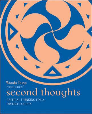Second Thoughts: Critical Thinking for a Divers... 0073386707 Book Cover
