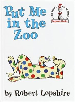 Put Me in the Zoo with Polka Dot plush 037597315X Book Cover
