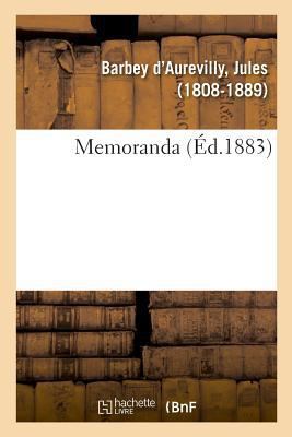 Memoranda [French] 2329006586 Book Cover