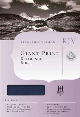 Giant Print Reference Bible-KJV [Large Print] 1558197532 Book Cover
