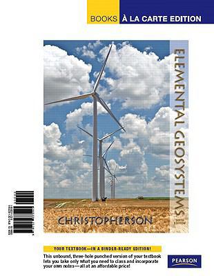 Elemental Geosystems 0321633091 Book Cover