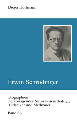 Erwin Schrödinger [German] 3322005860 Book Cover