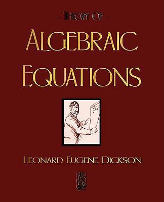 Introduction to the Theory of Algebraic Equations 1603861769 Book Cover