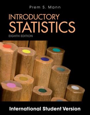 Introductory Statistics 1118318706 Book Cover