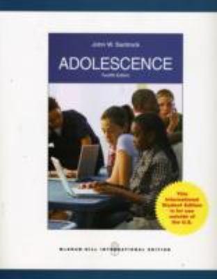Adolescence 0071283420 Book Cover