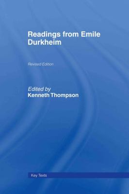 Readings from Emile Durkheim 0415349125 Book Cover