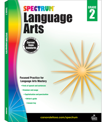 Spectrum Language Arts, Grade 2 1483812081 Book Cover