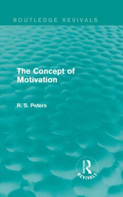 The Concept of Motivation (Rev) Rpd 1138888230 Book Cover