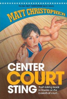 Center Court Sting [Large Print] 1599531062 Book Cover