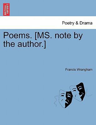 Poems. [Ms. Note by the Author.] 1241569363 Book Cover