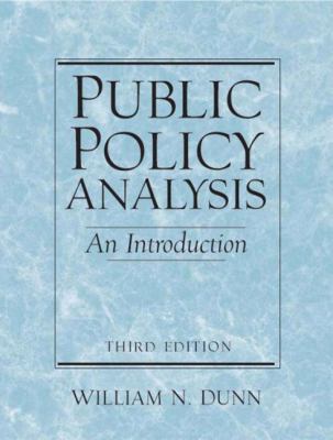 Public Policy Analysis: An Introduction 0130976393 Book Cover