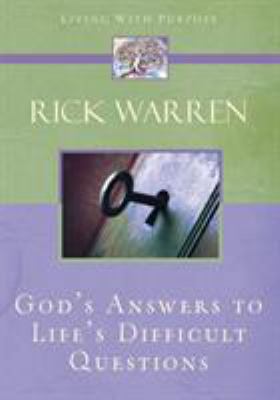 God's Answers to Life's Difficult Questions (Li... 0310273935 Book Cover