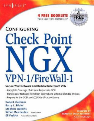 Configuring Check Point Ngx Vpn-1/Firewall-1 1597490318 Book Cover