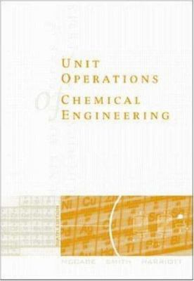 Unit Operations of Chemical Engineering 0070393664 Book Cover