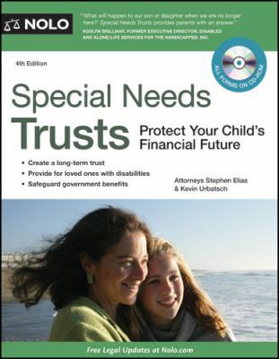 Special Needs Trusts : Protect Your Child's Fin... 1413313841 Book Cover