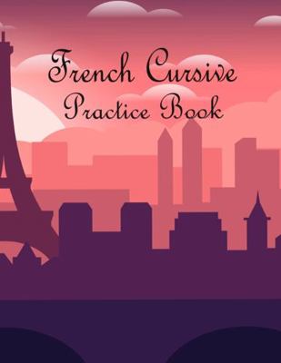 Paperback French Cursive Practice Paper Book