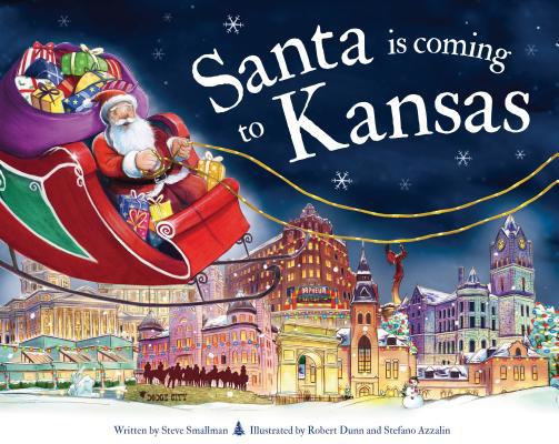 Santa Is Coming to Kansas 1728200644 Book Cover