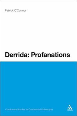 Derrida: Profanations 1441181709 Book Cover