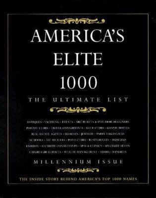 America's Elite 1000: The Ultimate List 0967169402 Book Cover