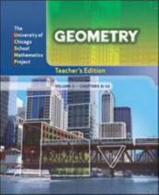 Geometry: Teacher's Edition Volume 2 (UCSMP PRE... 0076189422 Book Cover