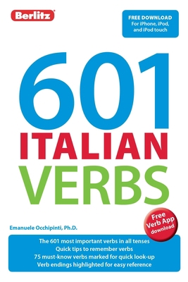 Berlitz 601 Italian Verbs 1780043880 Book Cover