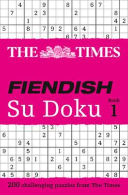 The Times Fiendish Su Doku 0007232535 Book Cover