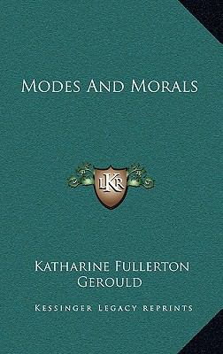 Modes And Morals 116385087X Book Cover