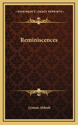 Reminiscences 1163419281 Book Cover