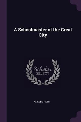 A Schoolmaster of the Great City 1377603903 Book Cover