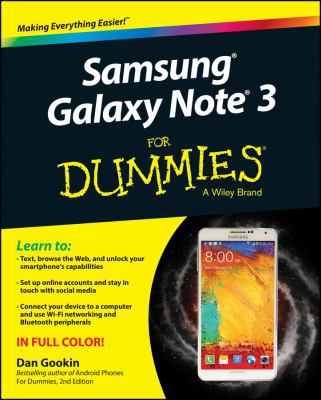 Samsung Galaxy Note 3 For Dummies (For Dummies ... 1118920112 Book Cover