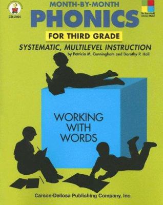 Month-By-Month Phonics for Third Grade: Systema... 0887244939 Book Cover