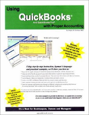 Using QuickBooks (and QuickBooks Pro) with Prop... 0967769000 Book Cover