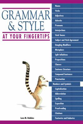 Grammar and Style at Your Fingertips [Large Print] 1592576575 Book Cover