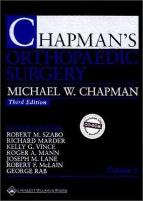 Chapman's Orthopaedic Surgery [With CD-ROM] 0781714877 Book Cover