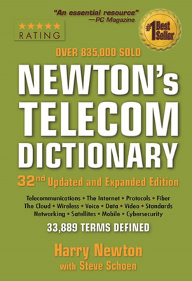 Newton's Telecom Dictionary 1736964909 Book Cover