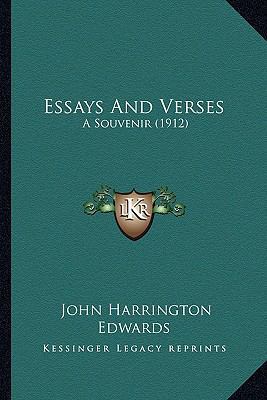 Essays And Verses: A Souvenir (1912) 1165333333 Book Cover