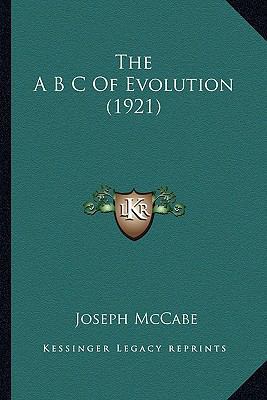 The A B C Of Evolution (1921) 1166952959 Book Cover