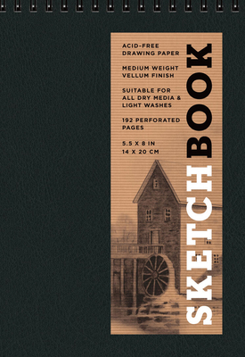 Sketchbook 5.5 X 8 FlipTop Landscape Black Spir... 1454909315 Book Cover