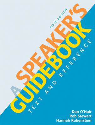 A Speaker's Guidebook: Text and Reference B007Y6G9TO Book Cover