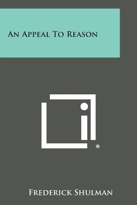 An Appeal to Reason 1258600145 Book Cover