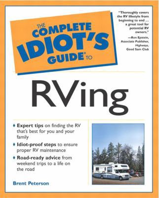 The Complete Idiot's Guide to RVing 002864171X Book Cover